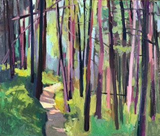 AWayThrough 16x19 Oil on panel AWayThrough 16x19 Oil on panel