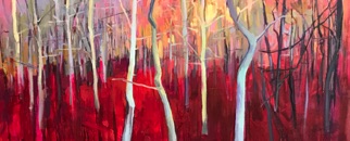 Enthralled19x42 oil on canvas Enthralled19x42 oil on canvas